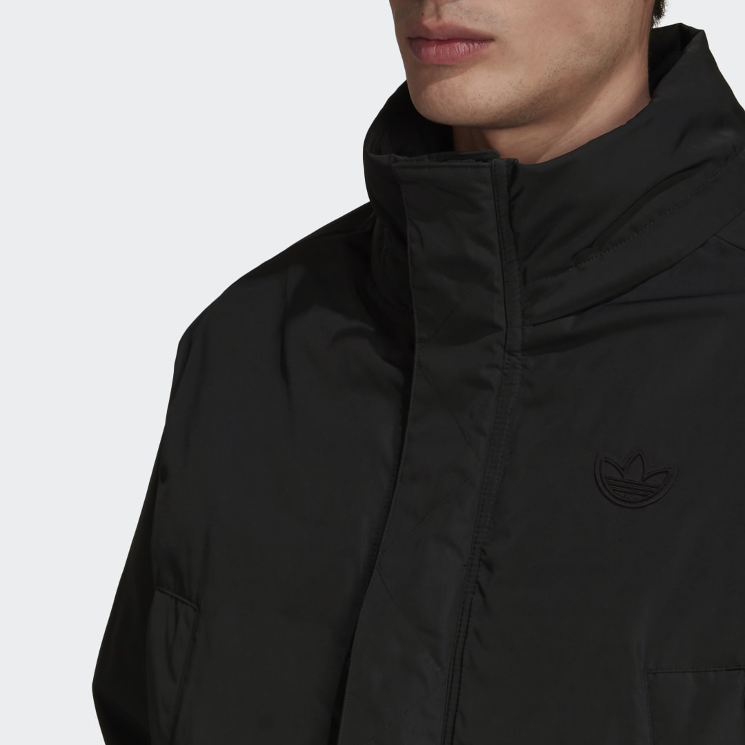Парка-пуховик с капюшоном adidas Originals Парка-пуховик с капюшоном adidas Originals
