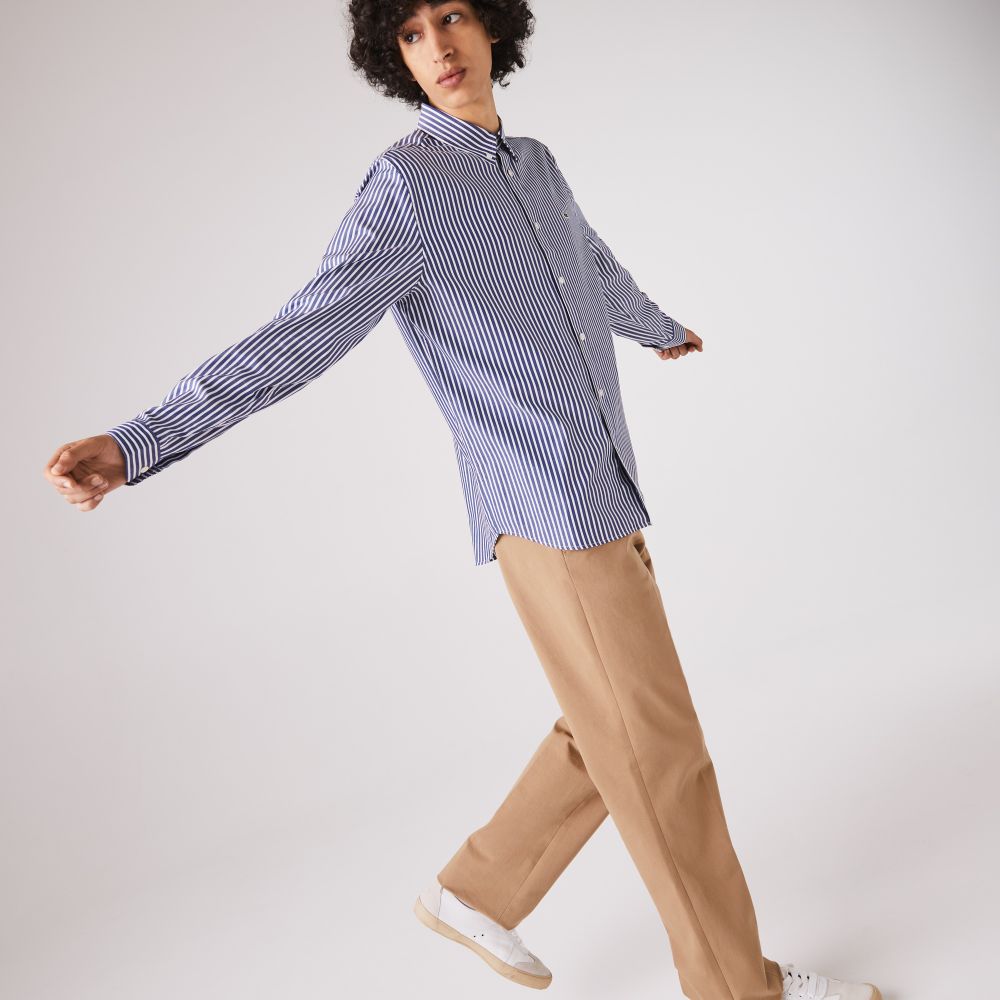 Рубашка Lacoste , для мужчин Рубашка Lacoste , для мужчин