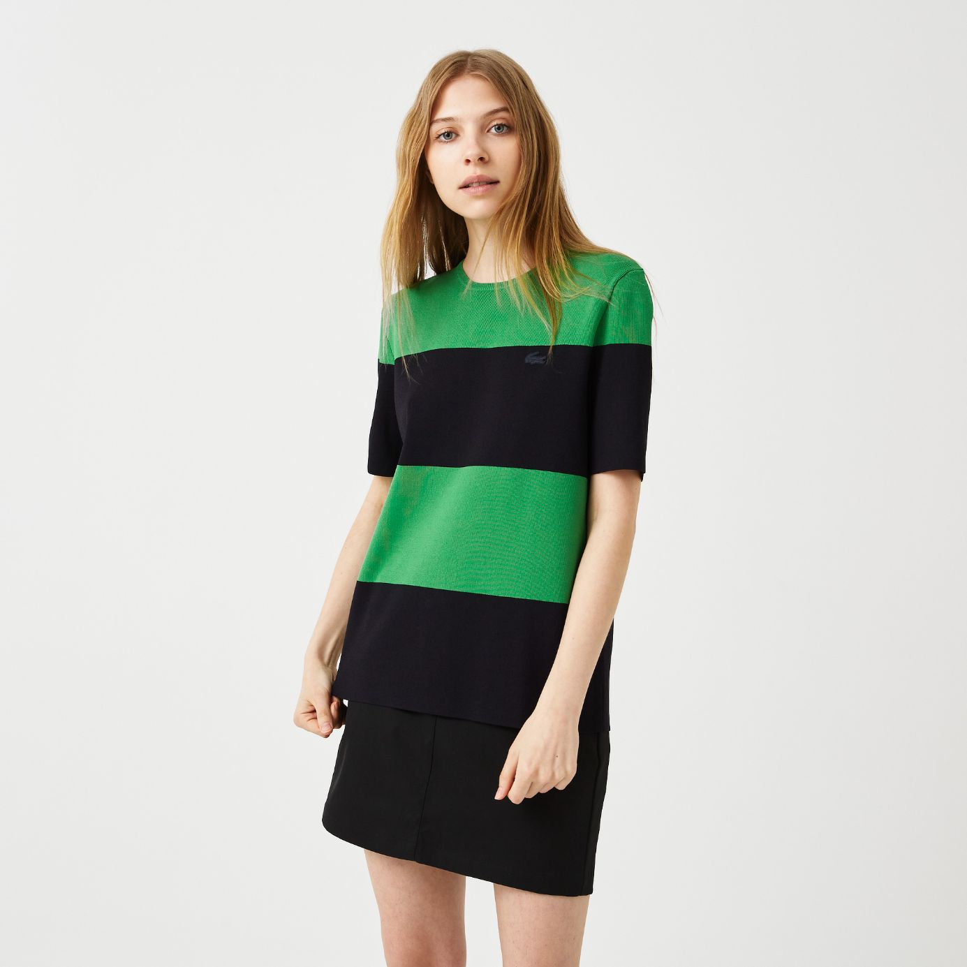 Свитер Lacoste , цвет разноцветный, для женщин Свитер Lacoste , цвет разноцветный, для женщин