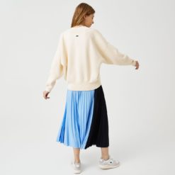 Свитер Lacoste , цвет бежевый, для женщин