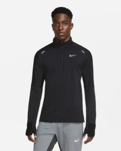 Мужская беговая футболка с молнией на половину длины Nike Sphere Nike Sphere