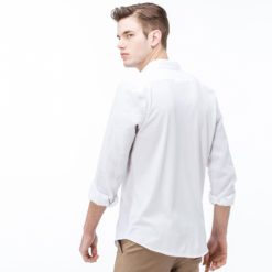 Рубашка Lacoste , цвет бордовый, для мужчин
