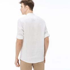 Рубашка Lacoste , цвет белый, для мужчин