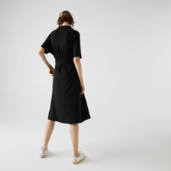 Платье Lacoste , цвет черный, для женщин