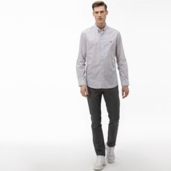 Брюки Lacoste , цвет черный, для мужчин
