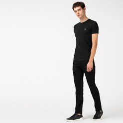Джинсы Lacoste , цвет черный, для мужчин