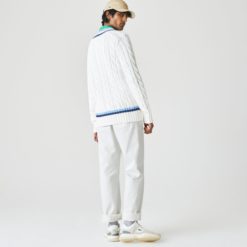 Брюки Lacoste , цвет белый, для мужчин