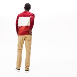 Брюки Lacoste , цвет бежевый, для мужчин