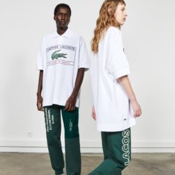 Рубашка Lacoste Fashion Show , цвет белый, для мужчин