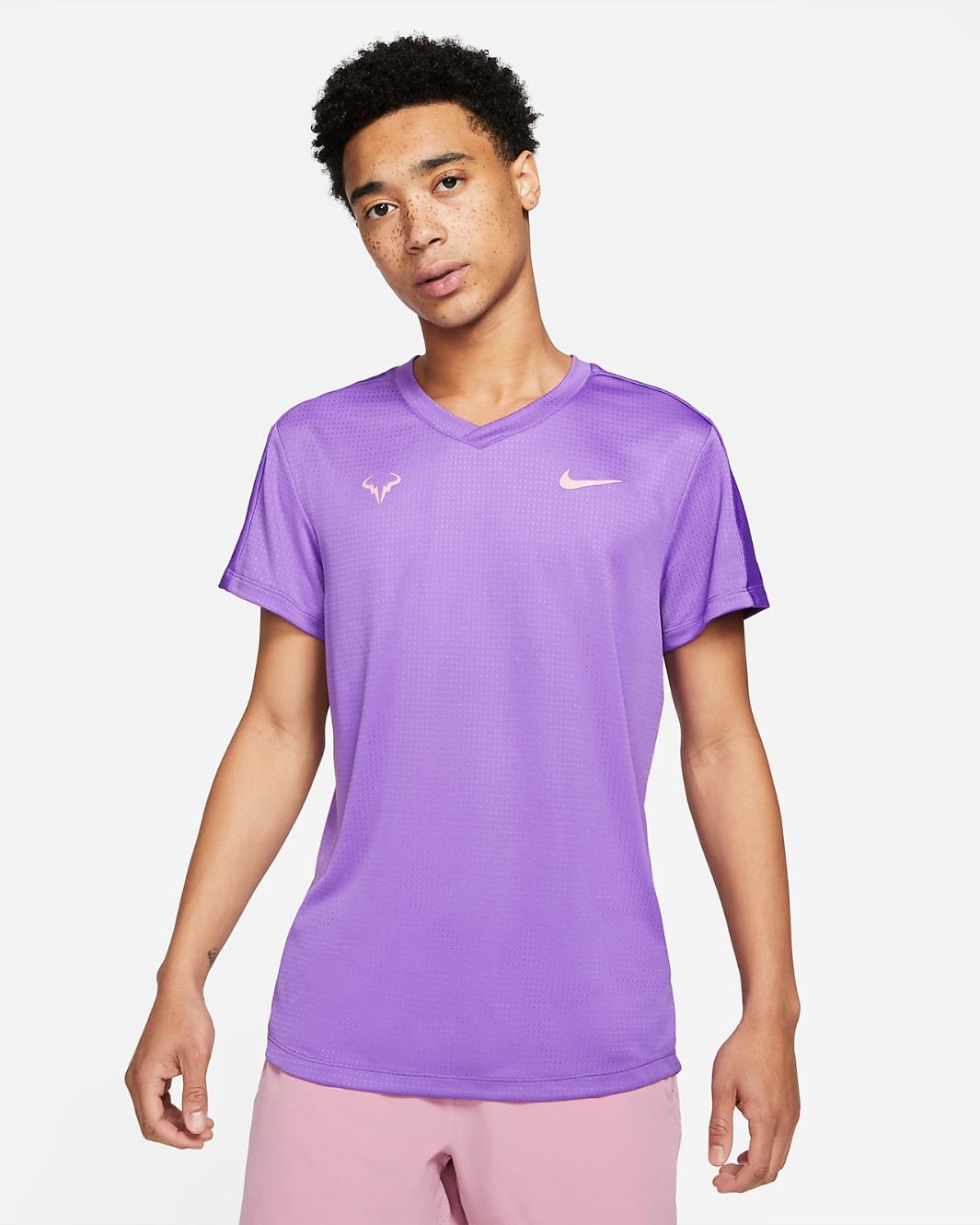 Мужская теннисная футболка с коротким рукавом Rafa Challenger Rafa Challenger Мужская теннисная футболка с коротким рукавом Rafa Challenger Rafa Challenger