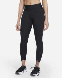 Женские укороченные леггинсы со средней посадкой Nike One Luxe Icon Clash Nike One Luxe Icon Clash