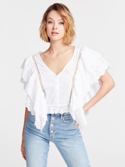 ТОП С ВЫШИВКОЙ Guess