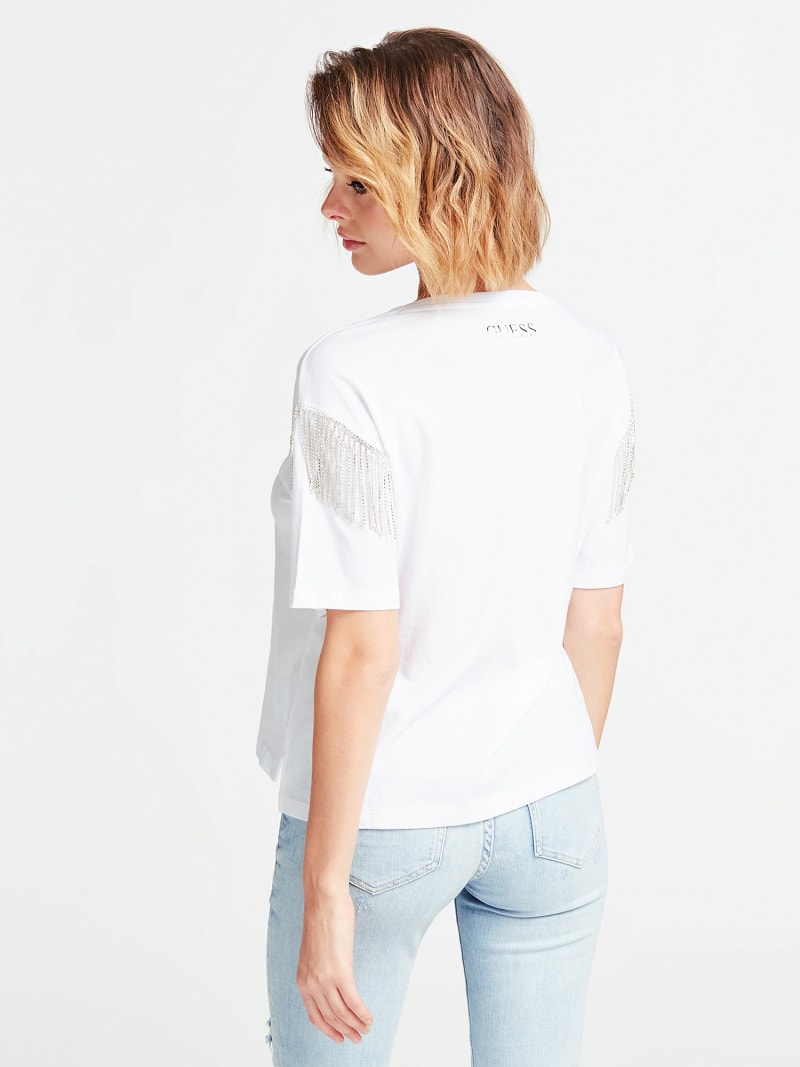 ФУТБОЛКА С АКЦЕНТНЫМ ПРИНТОМ Guess ФУТБОЛКА С АКЦЕНТНЫМ ПРИНТОМ Guess