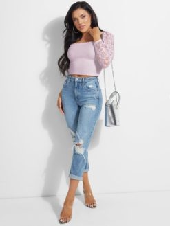ЛЬНЯНОЙ ТОП Guess