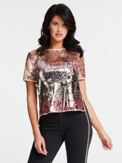 ТОП С ПАЙЕТКАМИ Guess