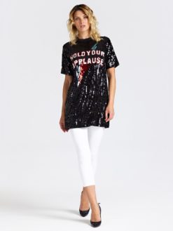 ТОП С ПАЙЕТКАМИ Guess